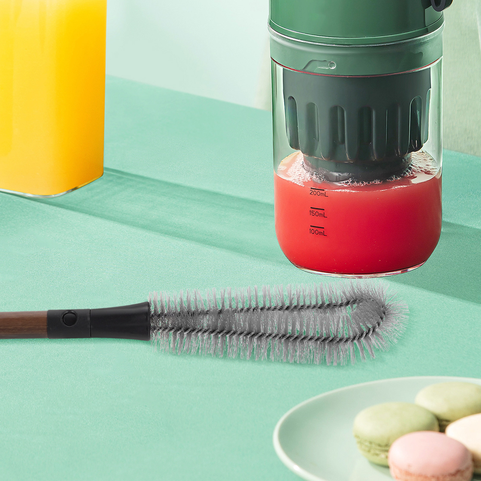 Kitchen Appliances Essentials - Krachtige Blenderreinigingsborstel Zachte Borstelharen Effectieve Residuverwijdering