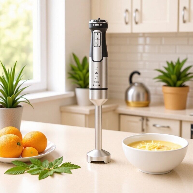 Blender High Power - Handmixer Voedselverwerker 1500W Krachtige staafmixer met