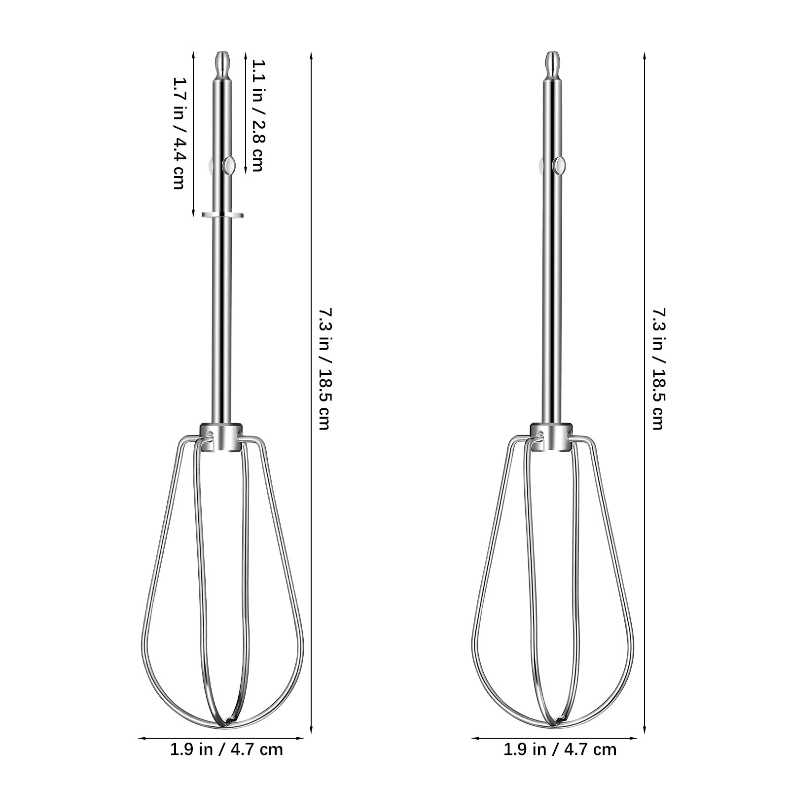 2 stuks garde elektrische mixe - Hand Mixer Electric recensie en prijs
