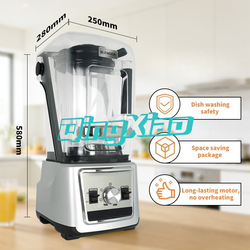 Commerciële wandmixer, krachti - Blender High Power recensie en prijs
